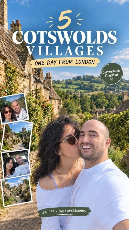 Five Cotswolds villages, original Instagram cover