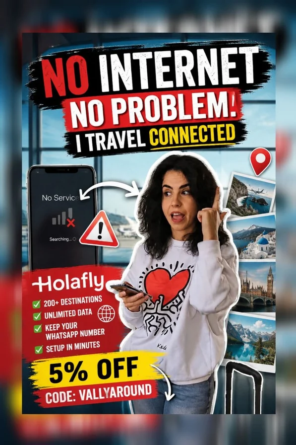 Connected, wherever we go, original Instagram cover