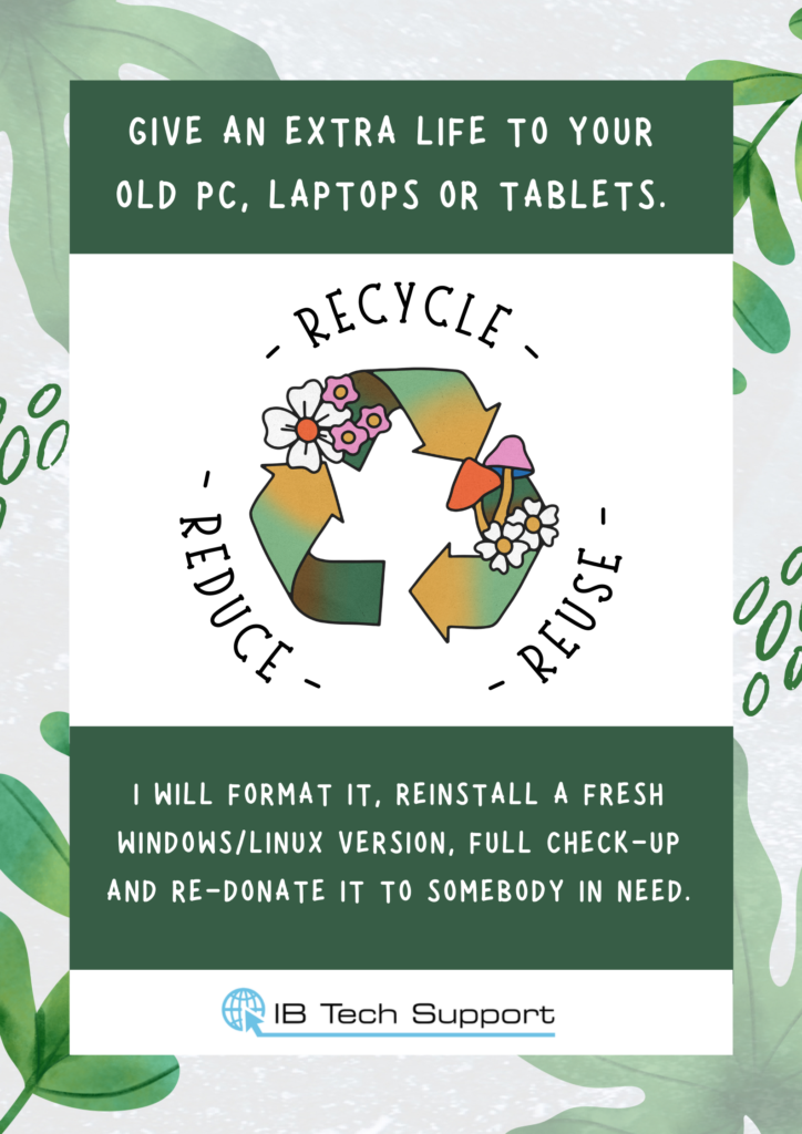 Recycle old devices